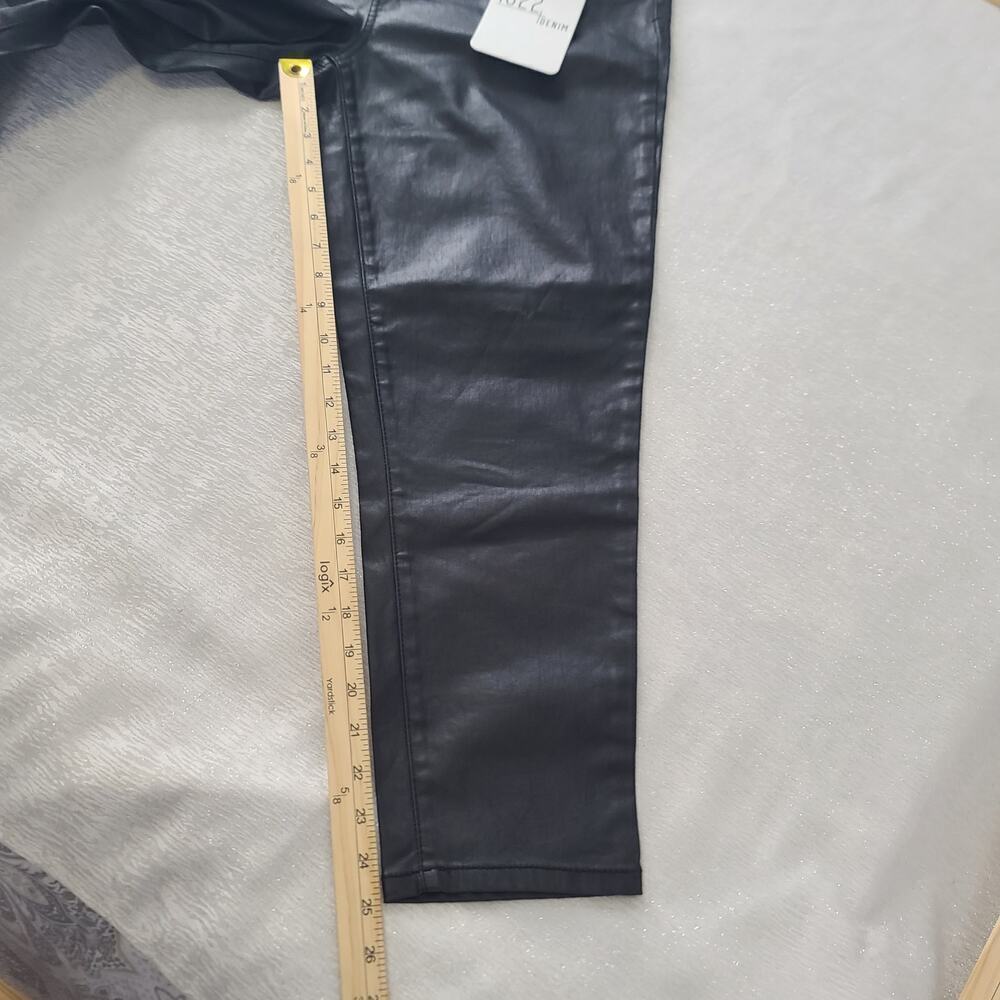 1822 denim Coated ankle/skinny jeans Size 12p mob Wife Girl's night out Festival - Picture 7 of 7